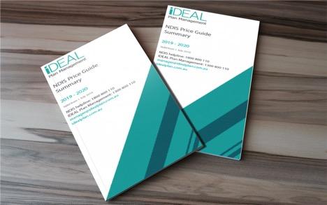 IDEAL Plan Management pocket-sized NDIS price guide